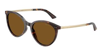 Jimmy Choo London JC5060 Polarized 500283 Womens Sunglasses Tortoiseshell Size 53