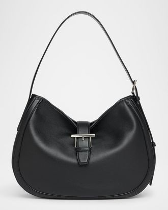Alexander McQueen T-Bar Leather Shoulder Bag