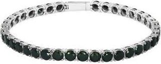 Effy Sterling Silver Black Spinel Tennis Bracelet at Nordstrom Rack, Size 8.5