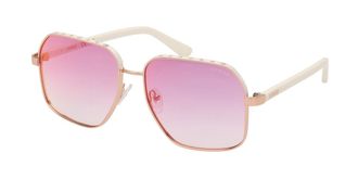 Guess GU00107 21Z Womens Sunglasses Gold Size 58