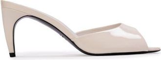 Black Suede Studio Jazz 70 Mule in Coconut Patent Leather at Nordstrom, Size 39.5