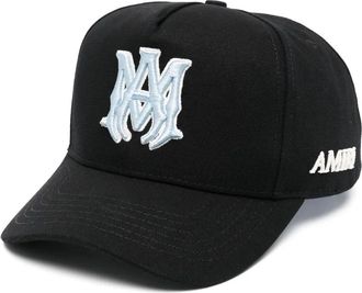 Amiri Cappello MA Outline in tela - Nero