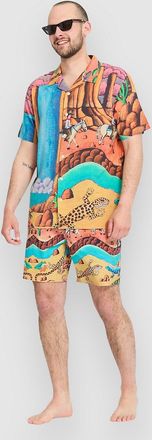 Volcom Fa Mickey Mason Trunk 17 Boardshorts patroon
