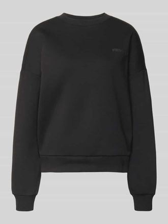 Review Basic Sweater mit Rundhalsausschnitt und B&uuml;ndchen am &Auml;rmel in Black, Gr&ouml;&szlig;e XL
