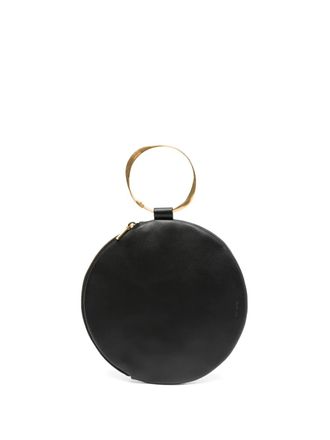 The Row Round Bracelet clutch bag - Black