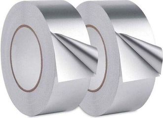 OEM Cinta Adhesiva De Aluminio, Tira De Sellado De Aluminio, Cinta De Aluminio Impermeable, Para Cocina, Ba&ntilde;o, Electricista, Superficies Met&aacute;licas, 20 M X