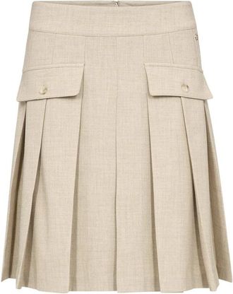 Mos Mosh Short Skirts - Dames - Korte rokken - Beige - M - Rokken