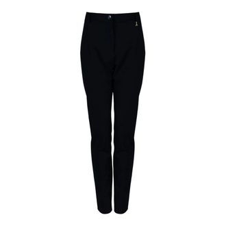 Patrizia Pepe Slim-fit Broeken - Dames - Broeken - Zwart - Maat: L Leer