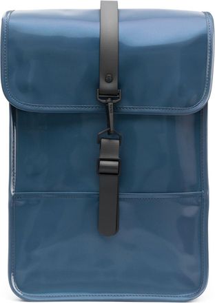Rains carabiner-fastening waterproof backpack - unisex - Polyurethane/Polyester - One Size - Blue