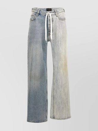 Balenciaga denim wide-leg jeans