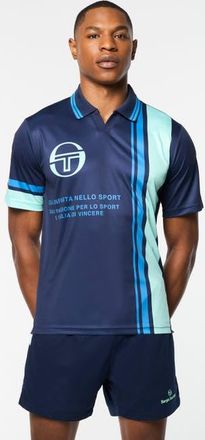 Sergio Tacchini Dante Polo in Maritime Blue at Nordstrom, Size Xx-Large
