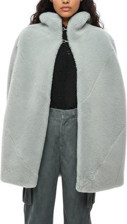 Rick Owens Sky Blue Solid Hood Jacket