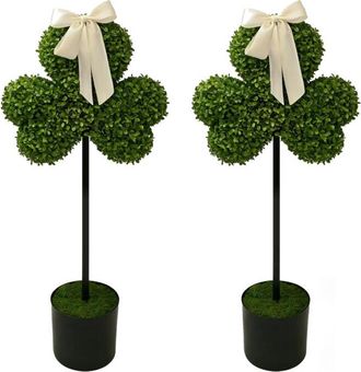 OEM Planta En Maceta Realista, &Aacute;rbol Artificial De Tr&eacute;bol, Planta-2