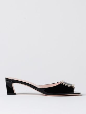 Roger Vivier Mules Roger Vivier in vernice con fibbia decorativa