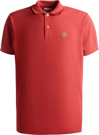 Bally embroidered-logo polo shirt - men - Organic Cotton - L