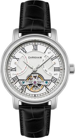 Earnshaw Longcase White Dial Mens Watch ES-8169-04