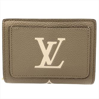 Louis Vuitton Beige Monogram Empreinte Wallet (Bi-Fold) (Pre-Owned)