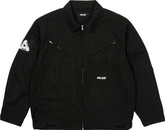 Palace Aviator Jacket Black P24JK049
