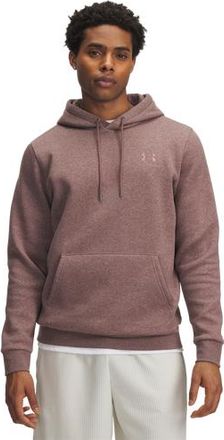 Under Armour Mens Essential Fleece Hoodie - Maroon Mist/Maroon Mist