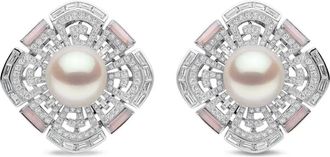 Yoko London Orecchini Cleopatra con perle e diamanti - Argento