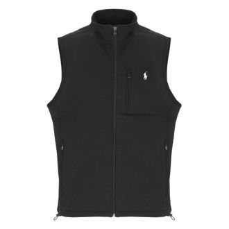 Ralph Lauren Chaleco sin mangas con cremallera frontal - Jackets - Hombre - Negro - XL