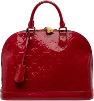 Louis Vuitton Pre-owned Handbags, female, Red, Size: ONE SIZE Pre-owned Alma PM