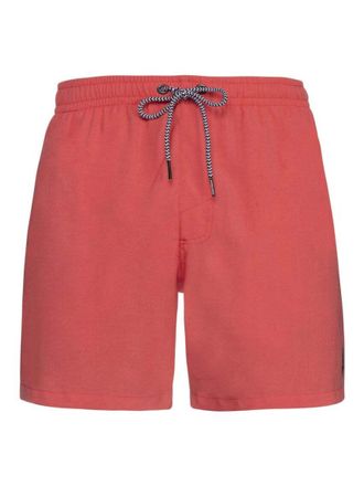 Protest Badehose PROTEST Badehose DAVEY, Herren, Gr. XXL, EURO, rot (new rot), Obermaterial: 100% Polyester PES., Badehosen Badehose