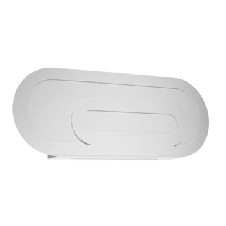 Sollux Lighting L&aacute;mpara de pared blanco acero, pvc alt. 15 cm