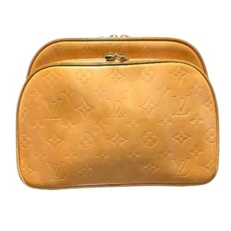 Louis Vuitton Pre-owned Backpacks, female, Orange, Size: ONE SIZE Pre-owned Murray Monogram Vernis Backpack