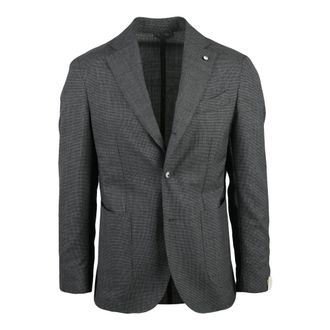 L.B.M. 1911 Blazers, male, Gray, Size: XL Stondato Jacket