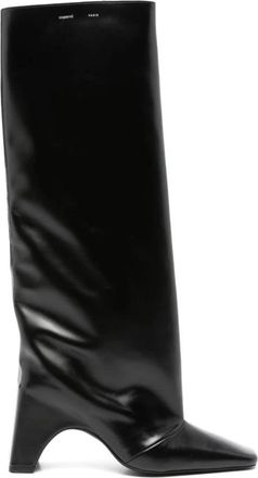 Coperni Bridge Boot - Dames - Laarzen met Hak - Zwart - 37 EU - Leer - Schoenen