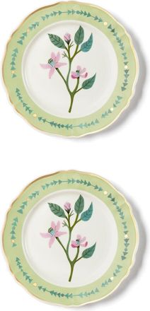 BITOSSI HOME Juego de 2 Pzs. - Plato Llano Cm.26,5 Clem&aacute;tide