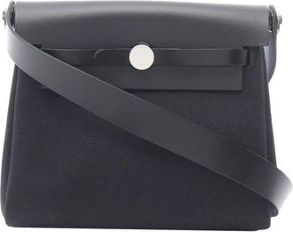 Herm&egrave;s Pre-owned Hermes Military Toile and Vache Hunter Herbag Zip 20 Ladies CBK4SBHMG3KT6K8K