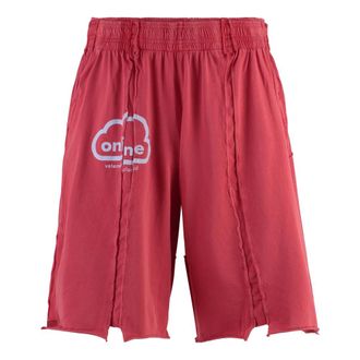 VETEMENTS Vintage Cotton Shorts with Print