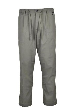 Officina 36 Stretch Nylon Trousers - Military Green