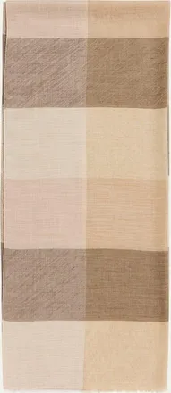 PIACENZA 1733 Mens Cashmere Maxi-Check Eyelash Fringe Scarf