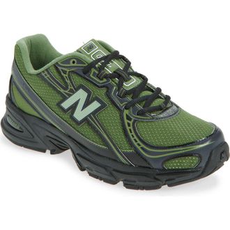 New Balance Gender Inclusive 740 Sneaker in Utility Green/Black at Nordstrom, Size 11.5 Womens