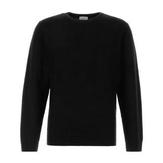 Le Kasha Cashmere Knitwear, male, Black, Size: M Toucques Cashmere Sweater