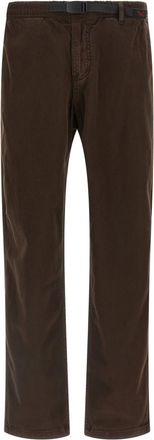 Gramicci Brown Relaxed Flat Front Pants