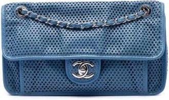 Chanel Pre-owned Up In The Air Flap Bag - - Pre-owned - Donna - Blu - ONE SIZE