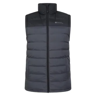 Mountain Warehouse Heren Seasons II gewatteerd gilet (Grijs)