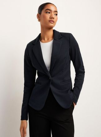 Ichi Womens Supple cinched Blazer Jacket