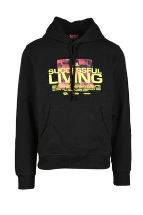 Diesel Black Mens Sweatshirt