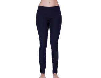 French Kyss Mid Rise Leggings In Black