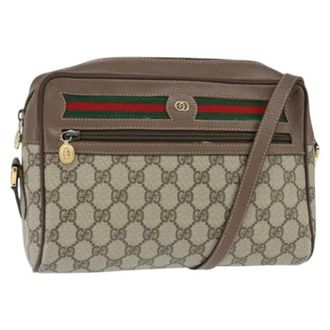 Gucci Pre-owned Cross Body Bags, female, Beige, Size: ONE SIZE Pre-owned Cross Body Bag