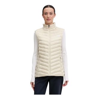 The North Face Huila Puffer Vest - Dames - Bodywarmers - Beige - M - Leer - Fitness