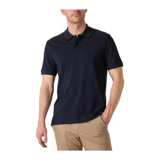 HUGO BOSS Heren, Tops, Blauw, Maat: XL Katoen