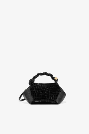 Ganni Black Small Bou Bag
