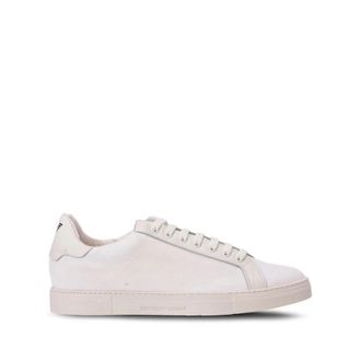 Emporio Armani Witte Casual Trainers Sneaker - Heren - Sneakers - Wit - 44 EU - Katoen - Schoenen