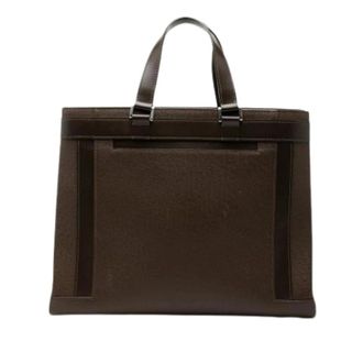 Louis Vuitton Pre-owned Kasbek Tote Bag - Heren - Pre-owned - Bruin - Maat: ONE Size Leer